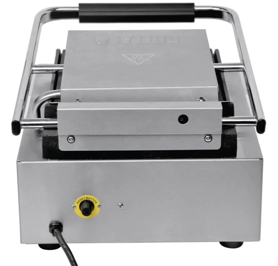 Buffalo Bistro DY996 Enkele Contactgrill - 1500W - Zilver