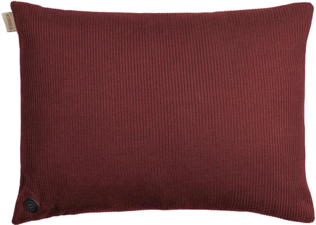 Kuddle Warmtekussen Oplaadbaar Wine Red 45x60cm