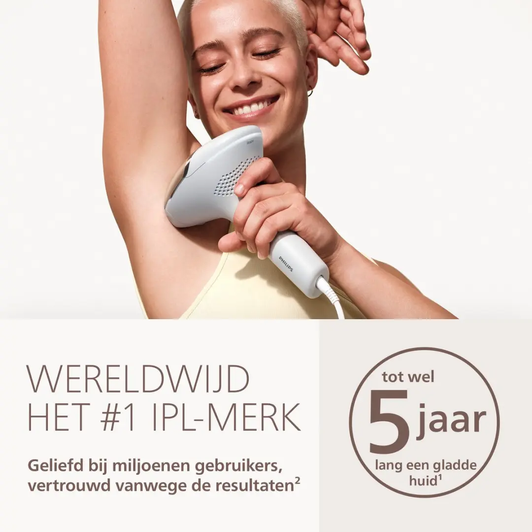 Philips Lumea 9000 Series BRI984/00 IPL Ontharingsapparaat - 450.000 Flitsen - Rose Champagne