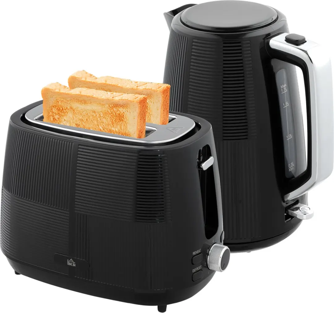 Homcom Waterkoker & Broodrooster Set 2200W