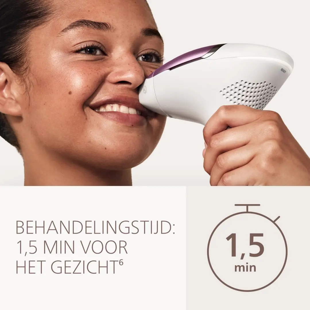 Philips Lumea 8000 Series BRI934/00 IPL Ontharingsapparaat - 450.000 Flitsen - Chic Pink
