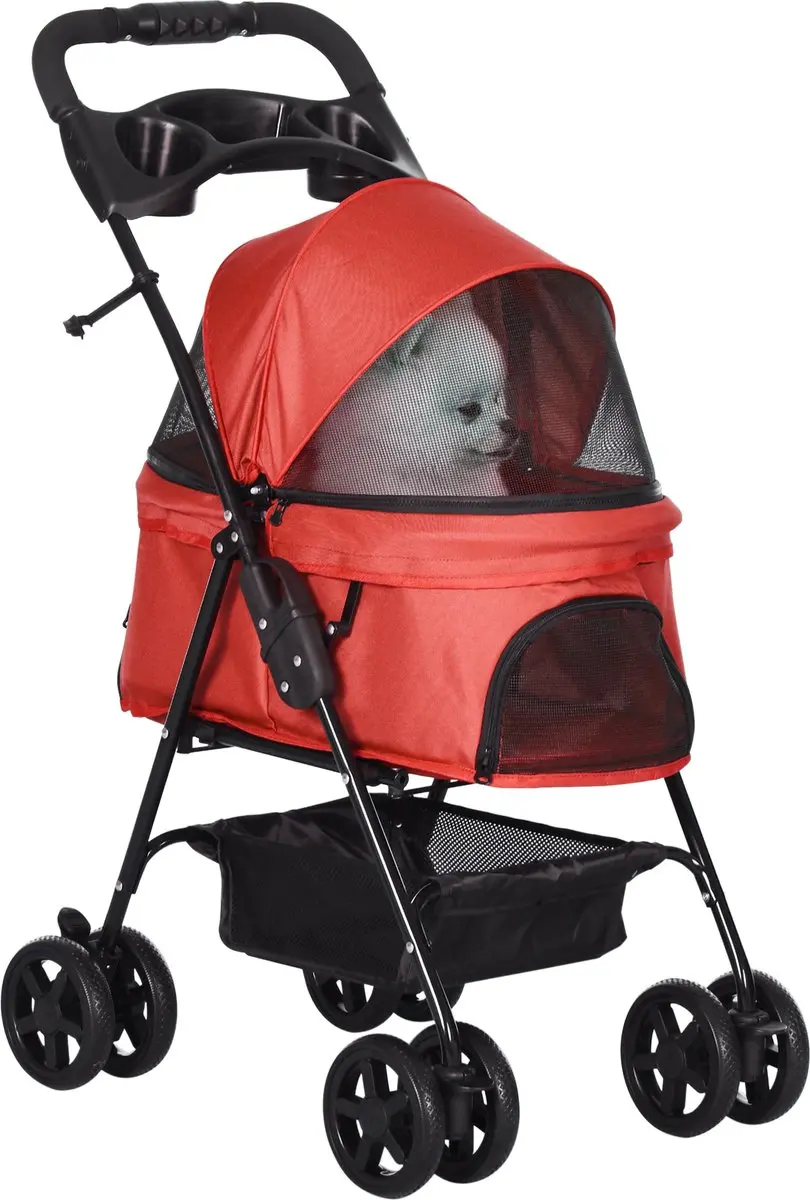 Pawhut Huisdierenbuggy