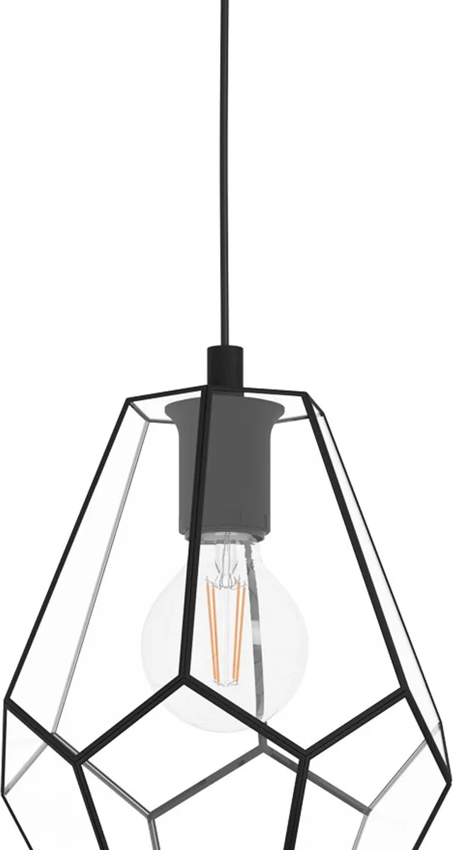 Eglo Mardyke Hanglamp E27 - 3 Lichtpunten - Zwart