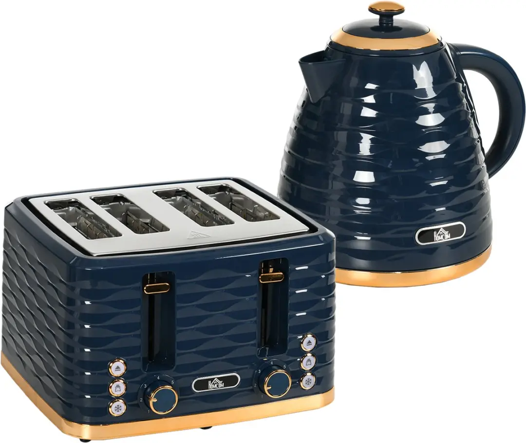 Homcom Waterkoker & Broodrooster Set 2200W