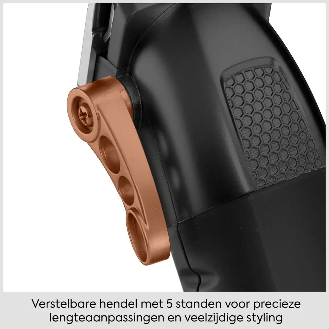 BaByliss Black Lithium Tondeuse E814E - 10 Opzetkammen - 3 Uur