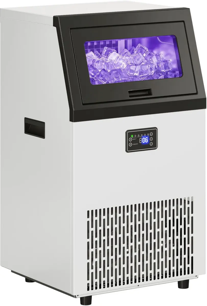 Homcom Commerciële IJsblokjesmachine 300W