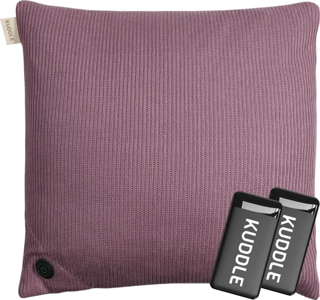 Kuddle Warmtekussen Oplaadbaar Old Pink 45x45cm