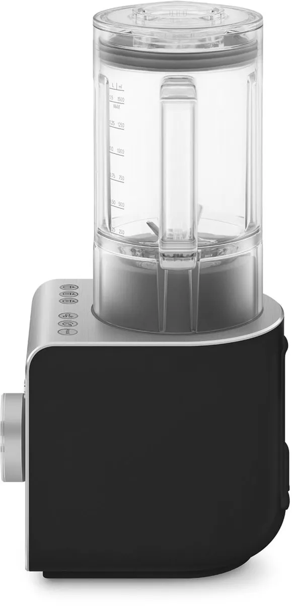 SMEG BLC02BLMEU - High Performance Blender - Incl. vacuümpomp - 1400W - Mat Zwart