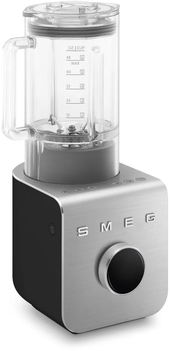 SMEG BLC02BLMEU - High Performance Blender - Incl. vacuümpomp - 1400W - Mat Zwart