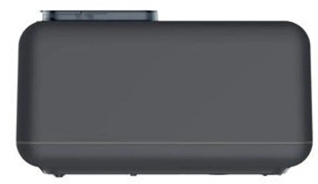 Medion MD 100087 IJsbereider 1,5L - Mat donkergrijs/Zwart