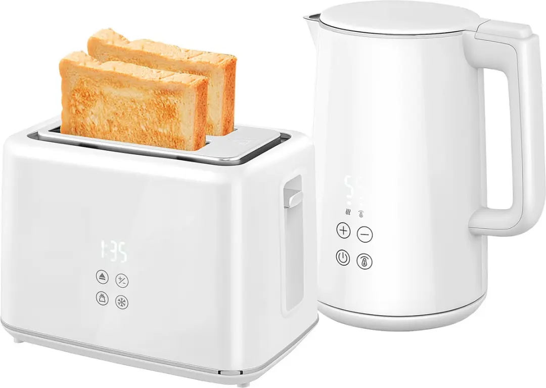 Homcom Wasserkocher-Toaster Set
