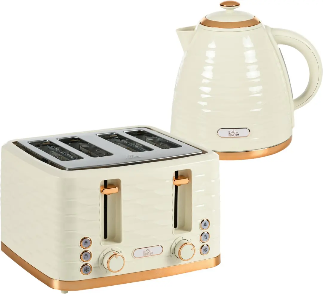 Homcom Waterkoker & Broodrooster Set 2200W