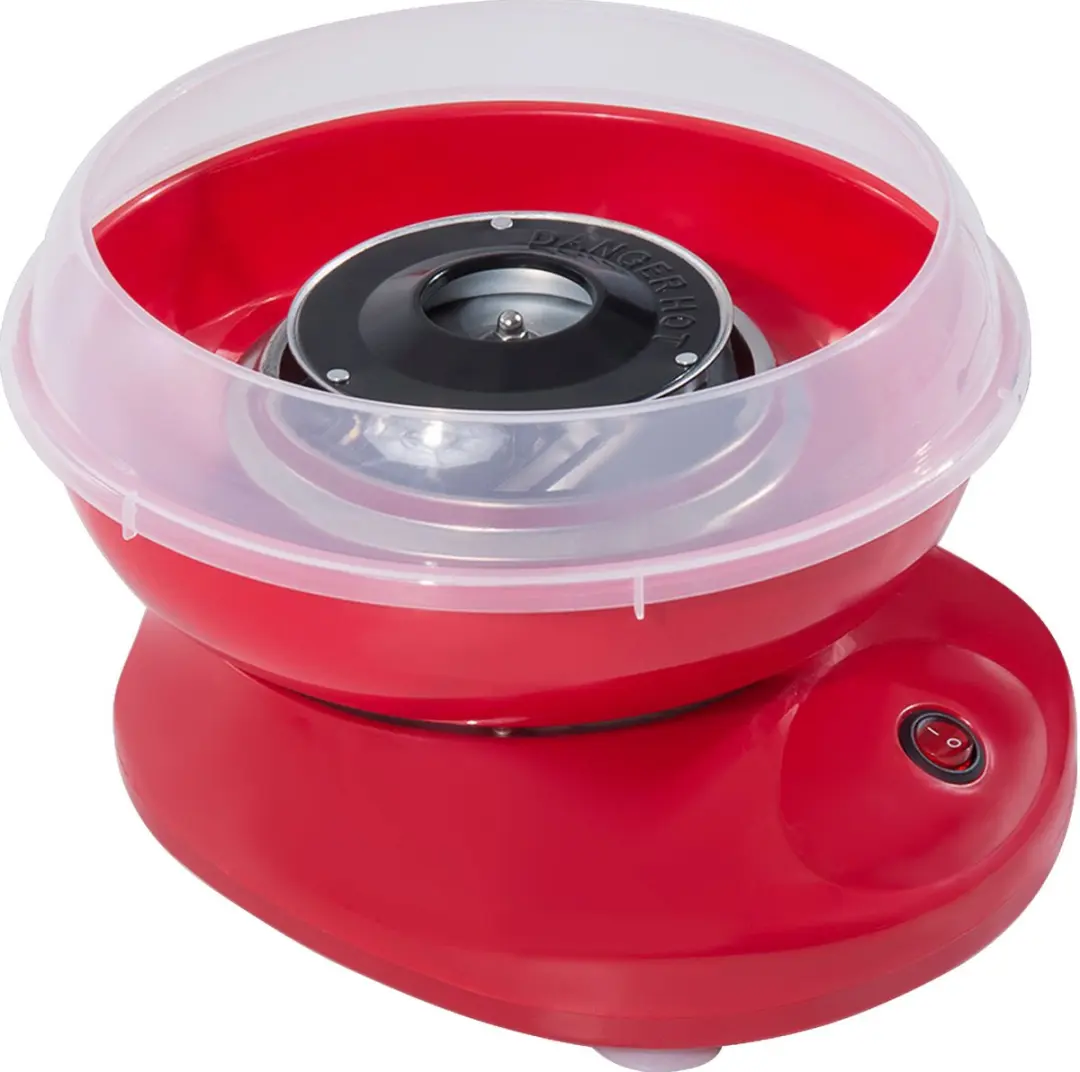 Homcom Suikerspinmachine UC-8DGE-A6QM 500W - Rood