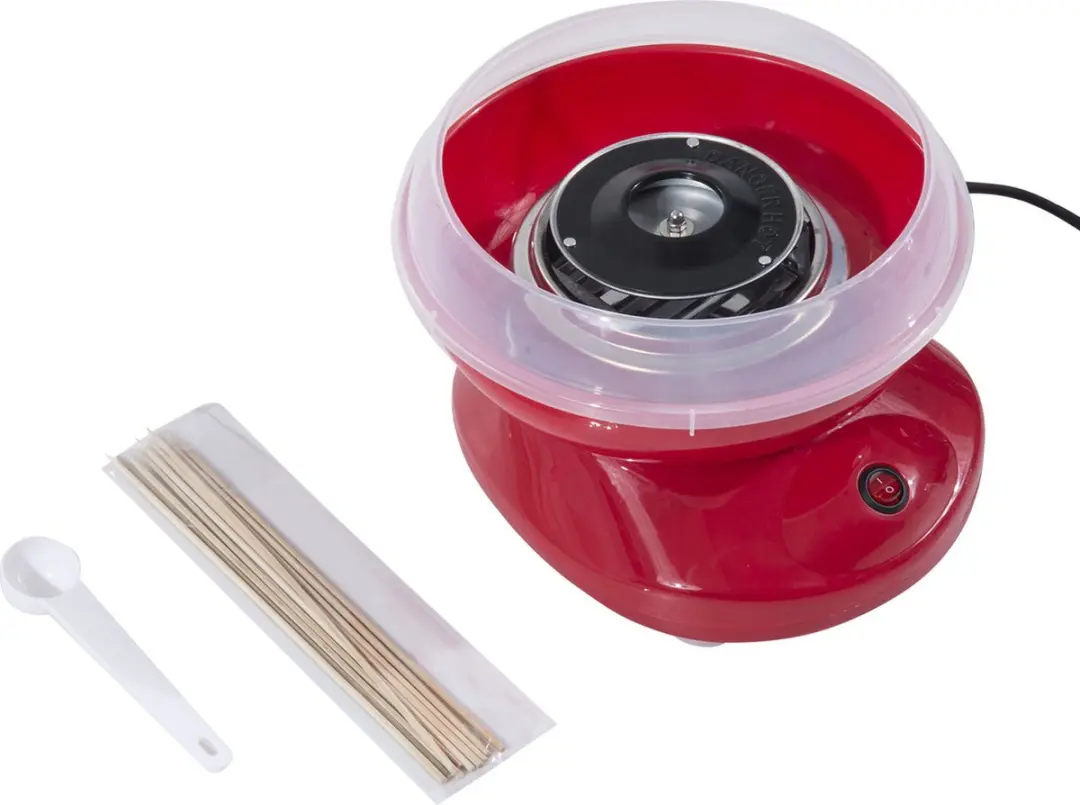 Homcom Suikerspinmachine UC-8DGE-A6QM 500W - Rood