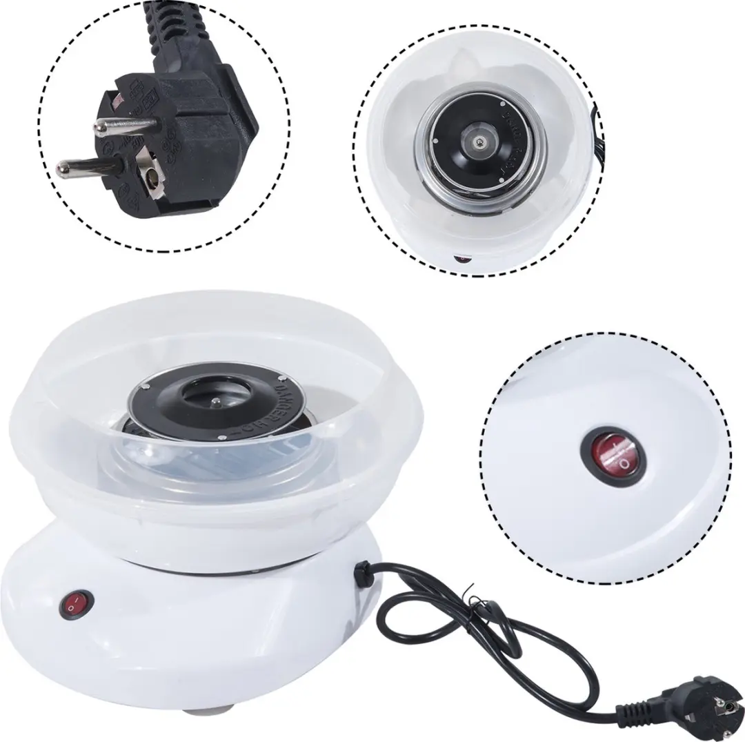 Homcom Suikerspinmachine UC-8DGE-A6QM - 450W - Wit