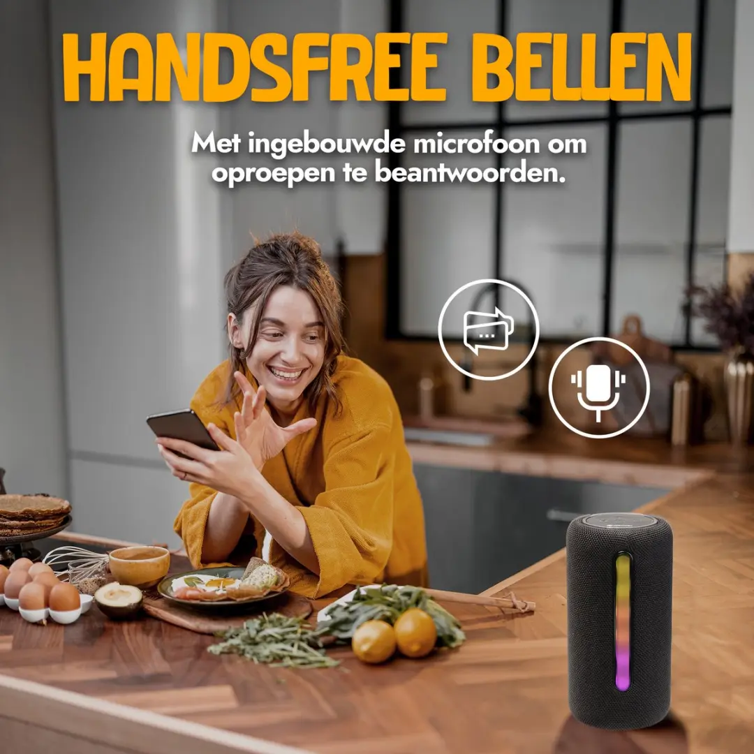 Denver BTL330 Bluetooth Speaker - 100W - TWS - Zwart