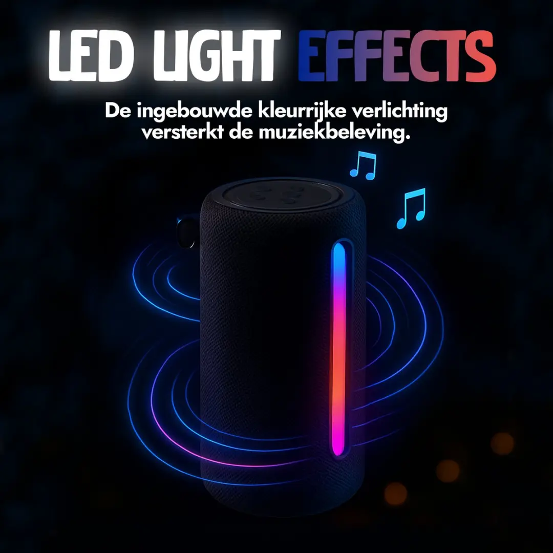 Denver BTL330 Bluetooth Speaker - 100W - TWS - Zwart - afbeelding 6 van 6