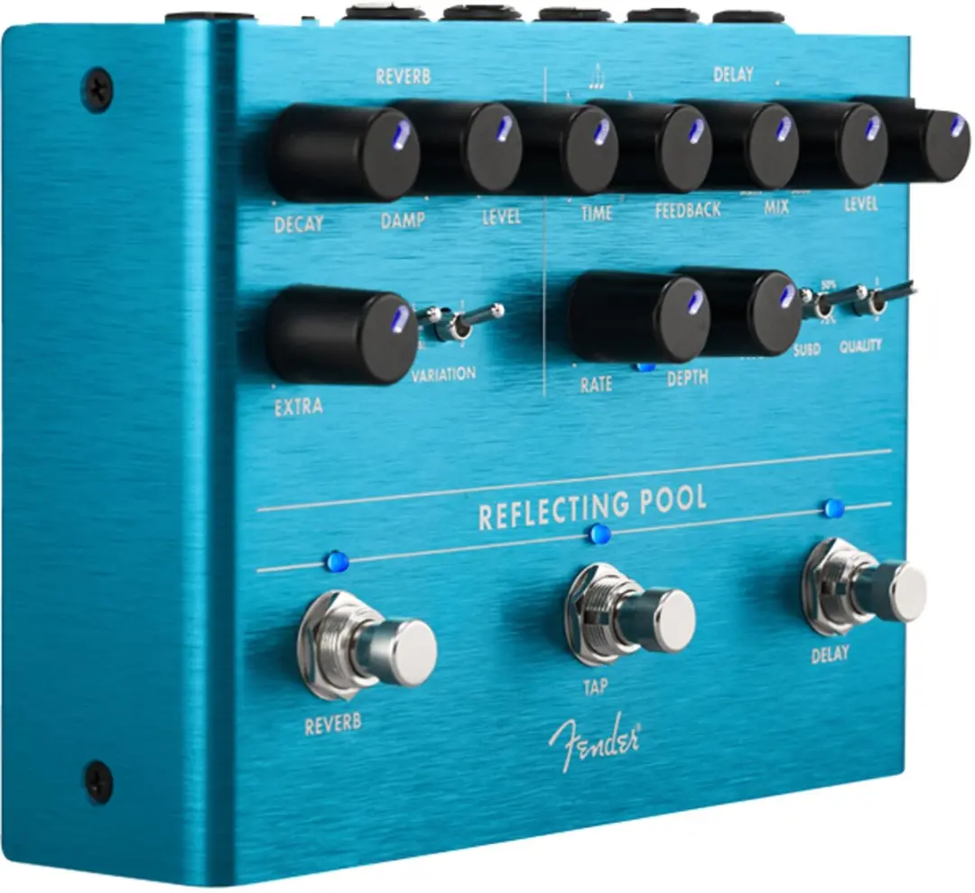 Fender Reflecting Pool Delay Reverb - Blauw - afbeelding 4 van 6