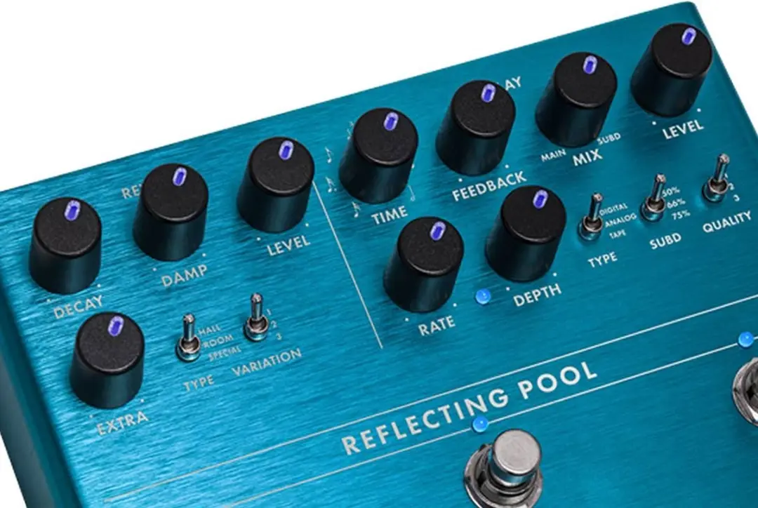 Fender Reflecting Pool Delay Reverb - Blauw - afbeelding 2 van 6