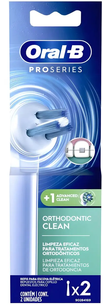 Oral-B Orthodontic Clean Opzetborstels - 2 Stuks - Wit