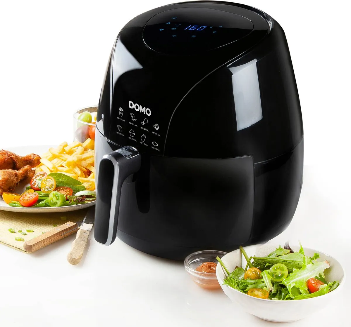 Domo DO533FR AirfyerXXL Heeluchtfriteuse 5L - 2000W - afbeelding 6 van 6