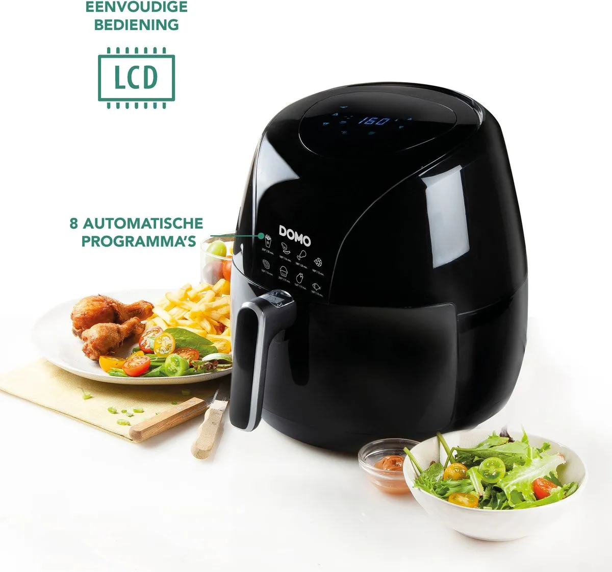Domo DO533FR AirfyerXXL Heeluchtfriteuse 5L - 2000W