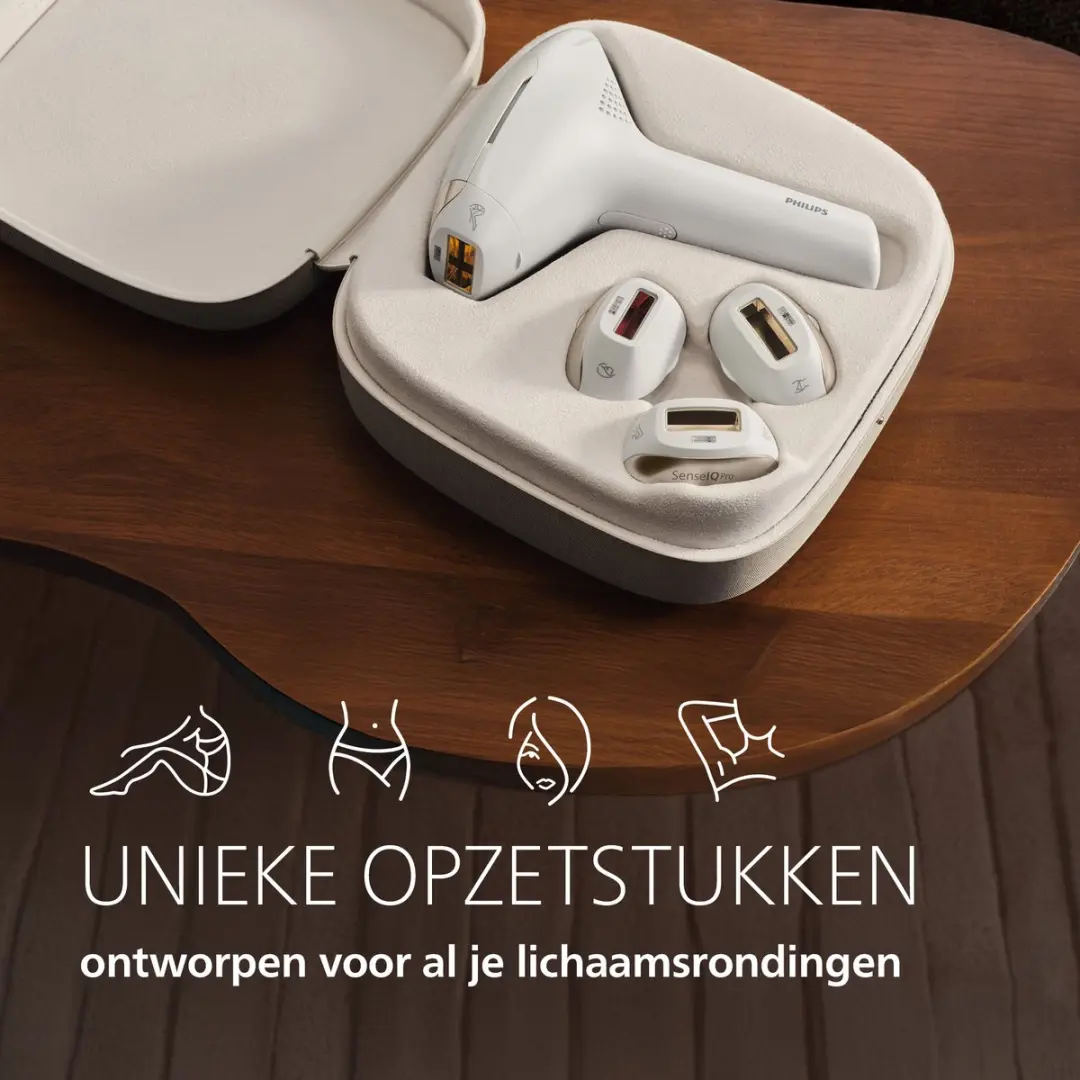 Philips Lumea 9900 Pro IPL Ontharingsapparaat - 450.000 Flitsen - WIT