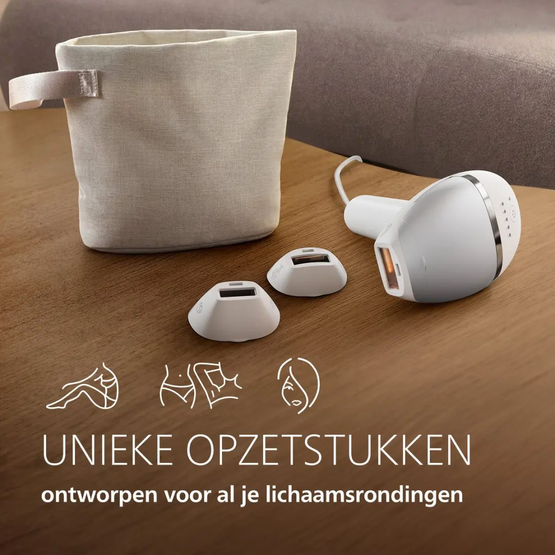 Philips Lumea 9000 Series BRI936/00 IPL Ontharingsapparaat - 450.000 Flitsen - Chromeline Silver
