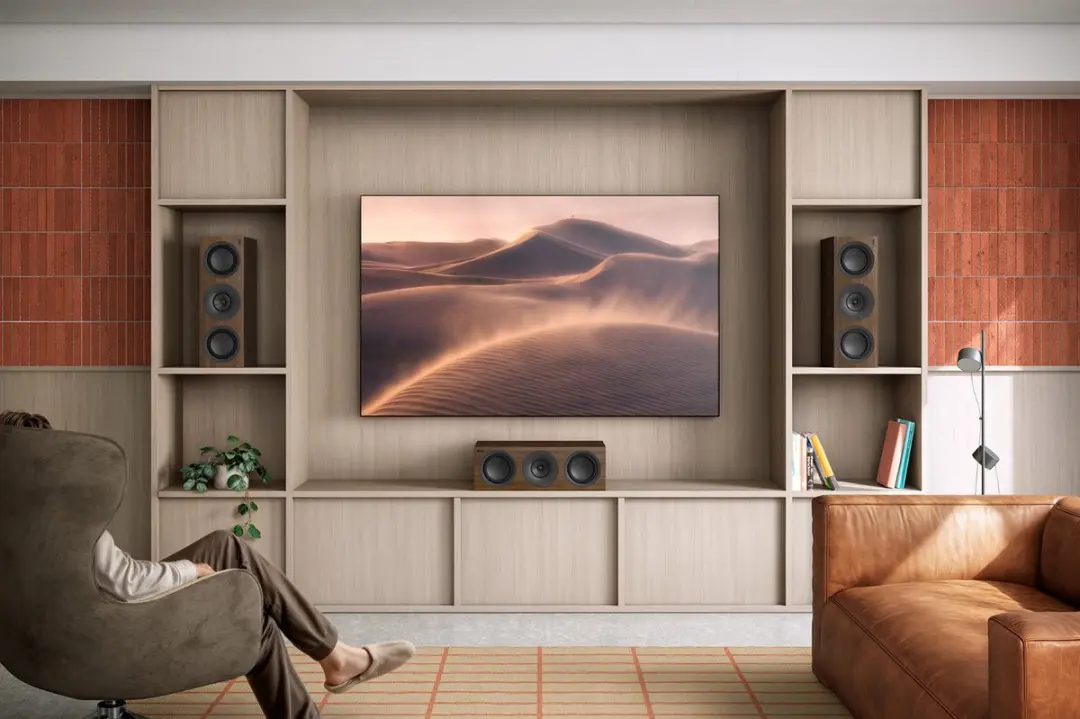 KEF Q6 Meta HiFi-Centerspeaker - Walnoot