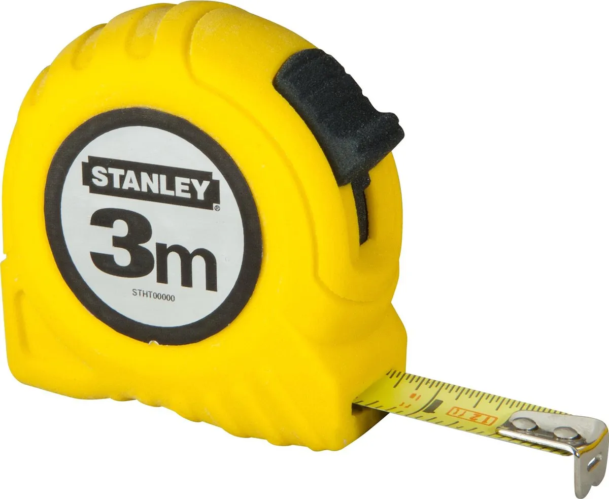 Stanley Rolbandmaat 3m 12,7mm
