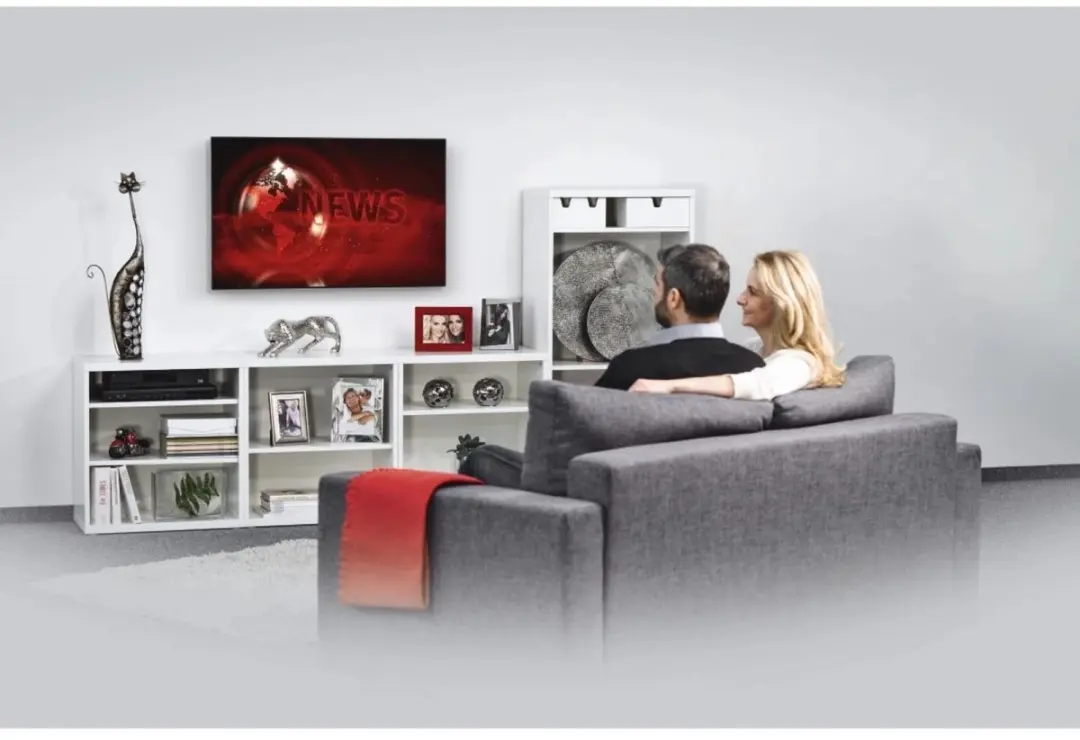 Hama 84424 TV-muurbeugel Ultra Plat - VESA 200x200 - Zwart