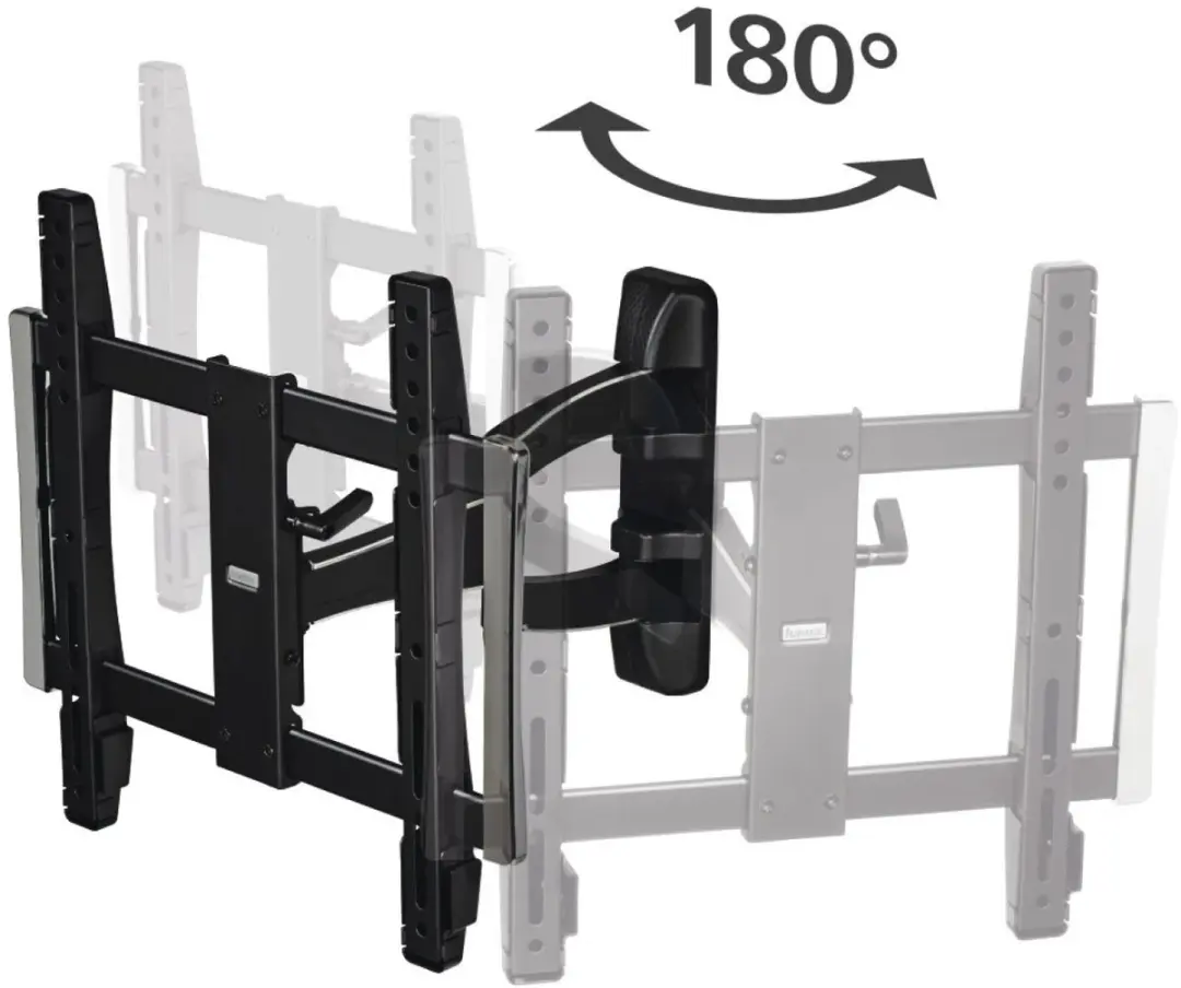 Hama Premium TV-muurbeugel VESA 400x400 - 32-65" - Zwart/zilver