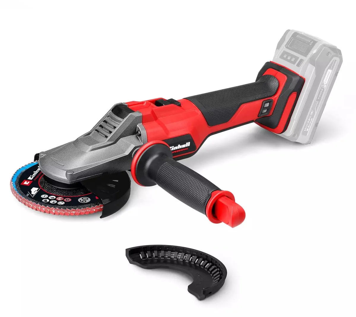 Einhell Professional TP-AG 18/125 F Li BL Accu Haakse Slijper - 18V - Ø125mm