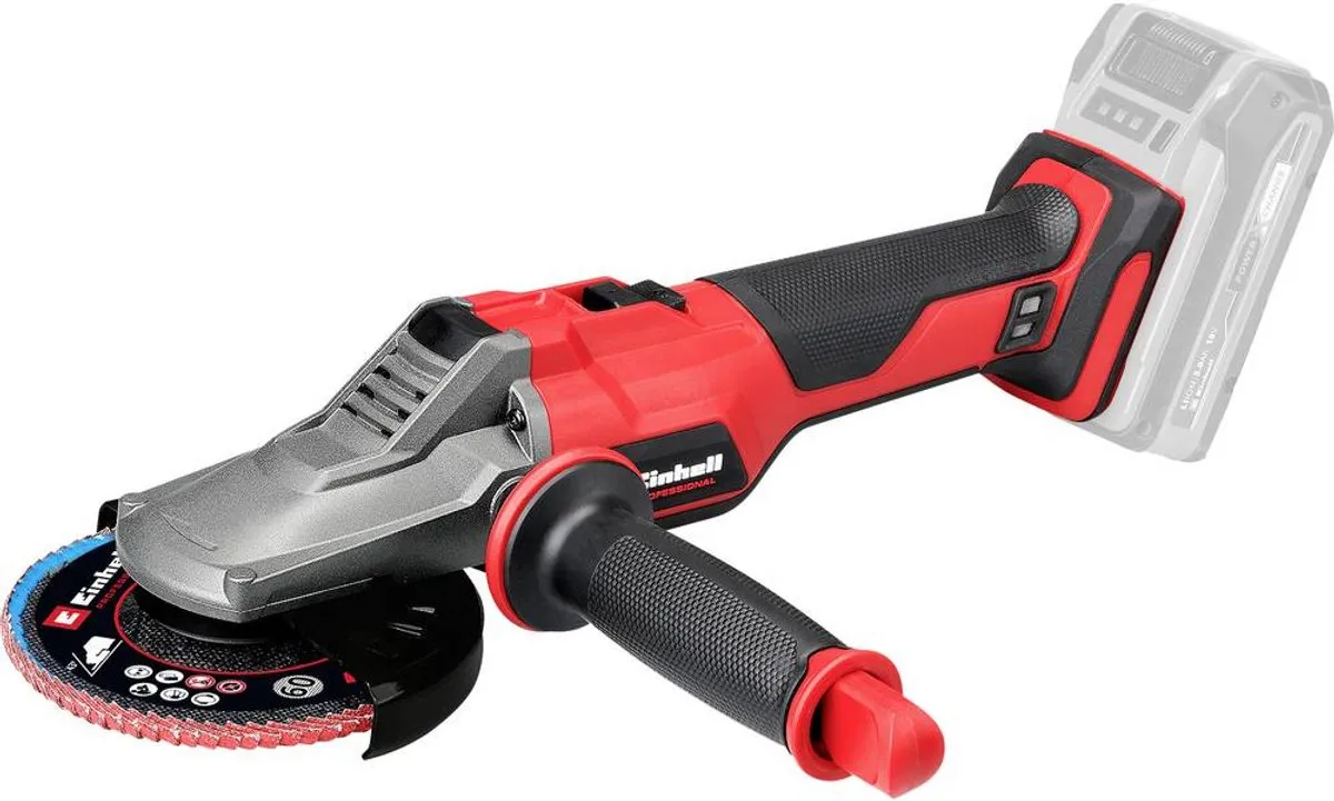 Einhell Professional TP-AG 18/125 F Li BL Accu Haakse Slijper - 18V - Ø125mm
