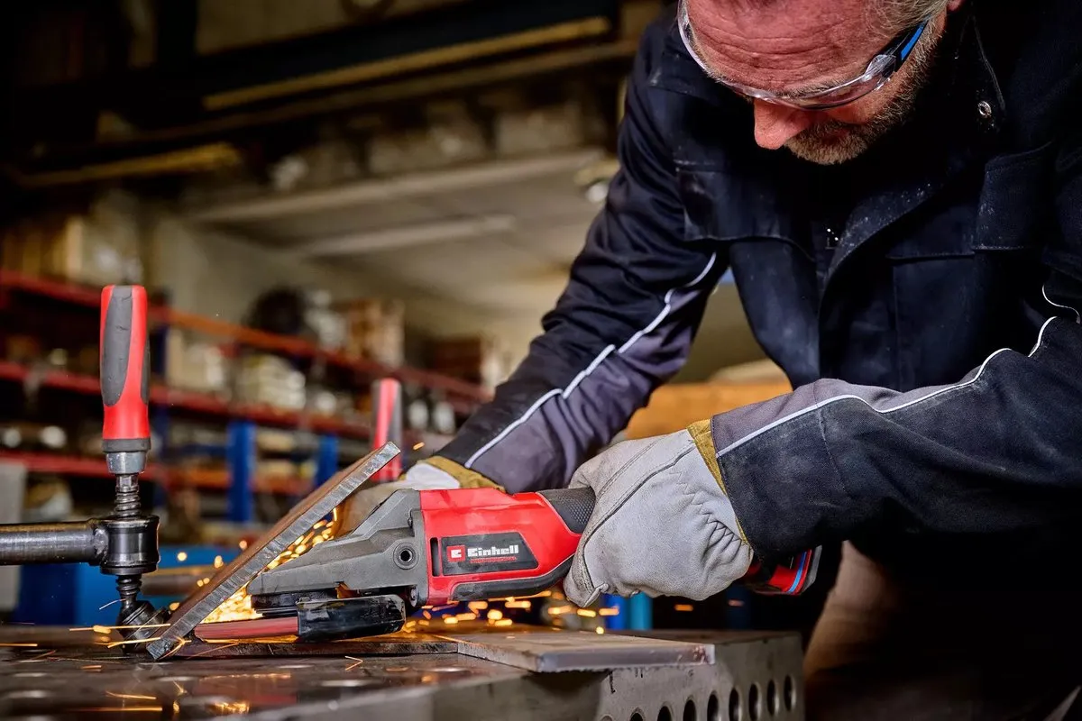 Einhell Professional TP-AG 18/125 F Li BL Accu Haakse Slijper - 18V - Ø125mm