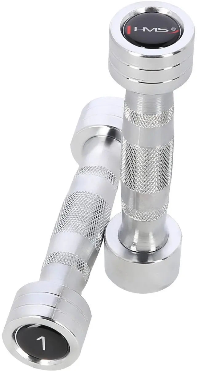 HMS Chroom Dumbbell Set 2x1kg