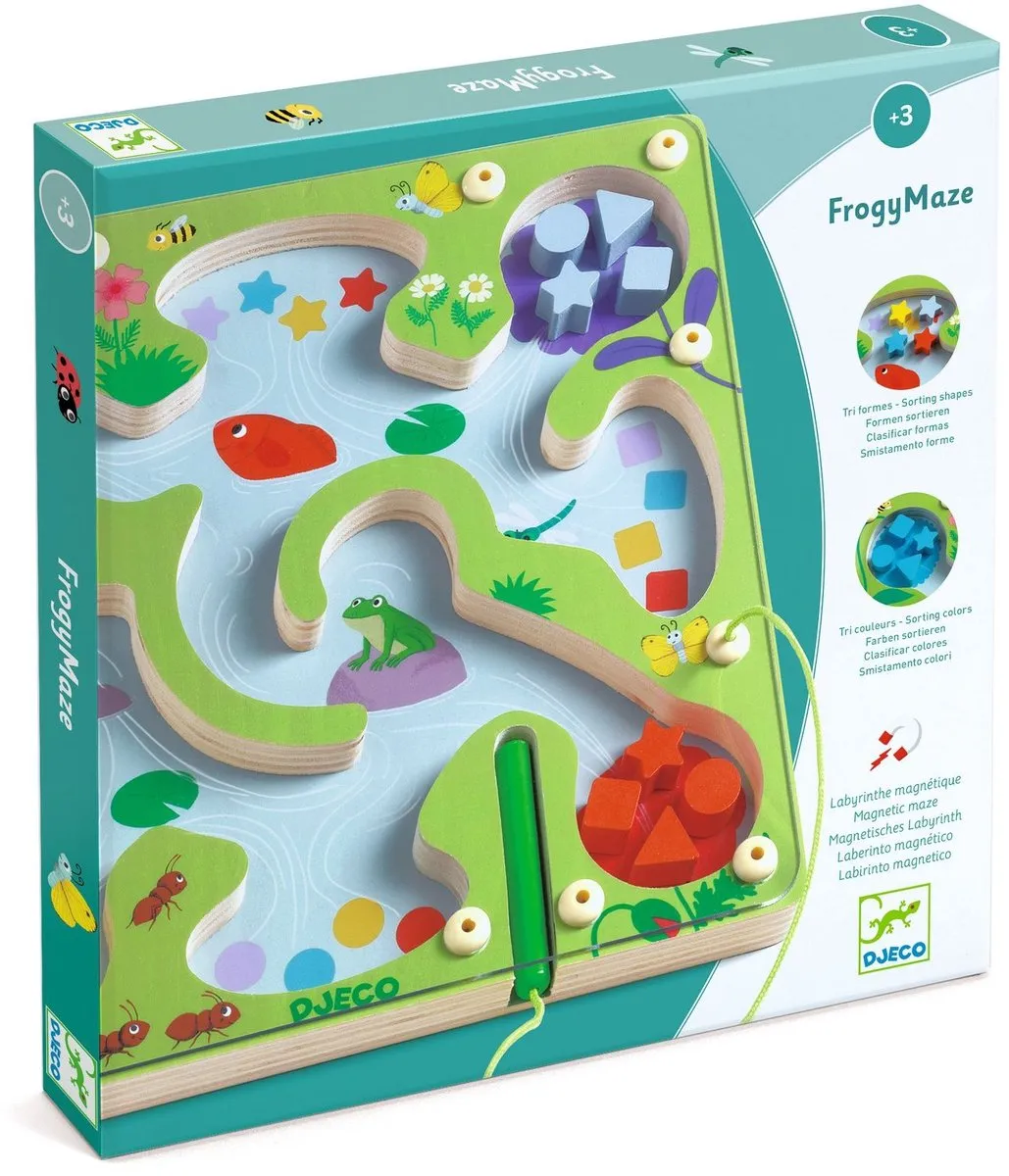 Djeco FrogyMaze Magnetisch Doolhof DJ01614