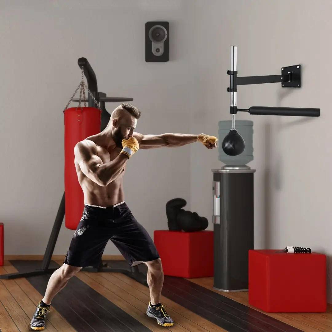 Homcom Speedboxen Trainer A91-197 - Hangend - Zwart