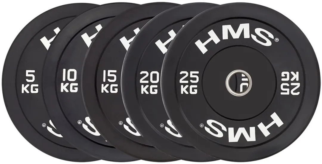 HMS Bumper 20kg Halterschijf - Ø45cm - Zwart - afbeelding 6 van 6