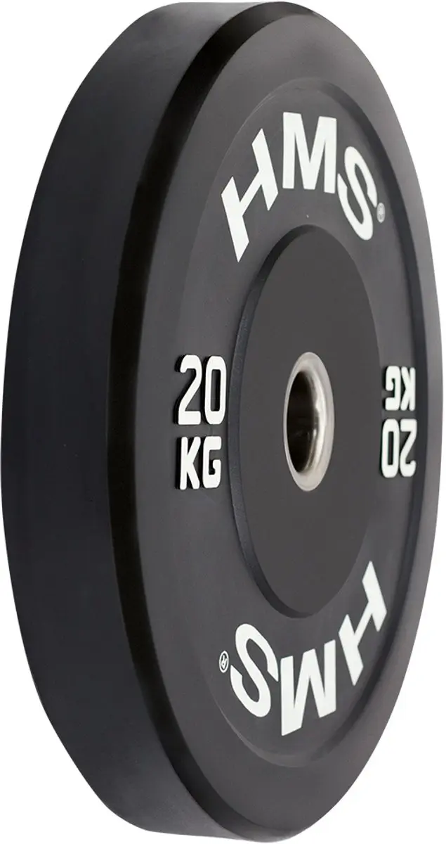HMS Bumper 20kg Halterschijf - Ø45cm - Zwart - afbeelding 3 van 6