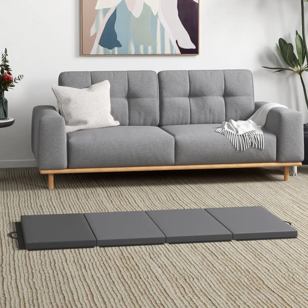 Homcom Gymnastiekmat 180x80x5cm - Grijs