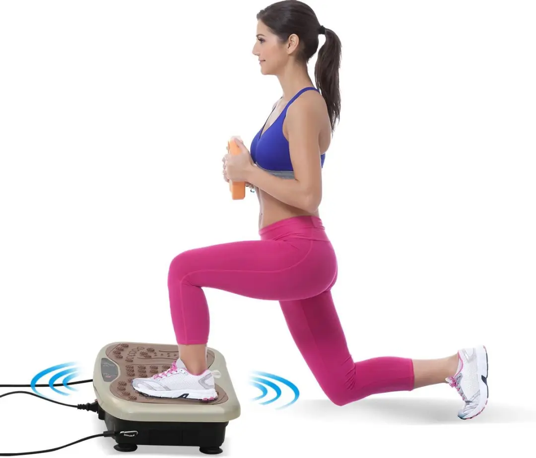 Homcom Fitness Trilplaat 200W - 99 Programma's - Zwart