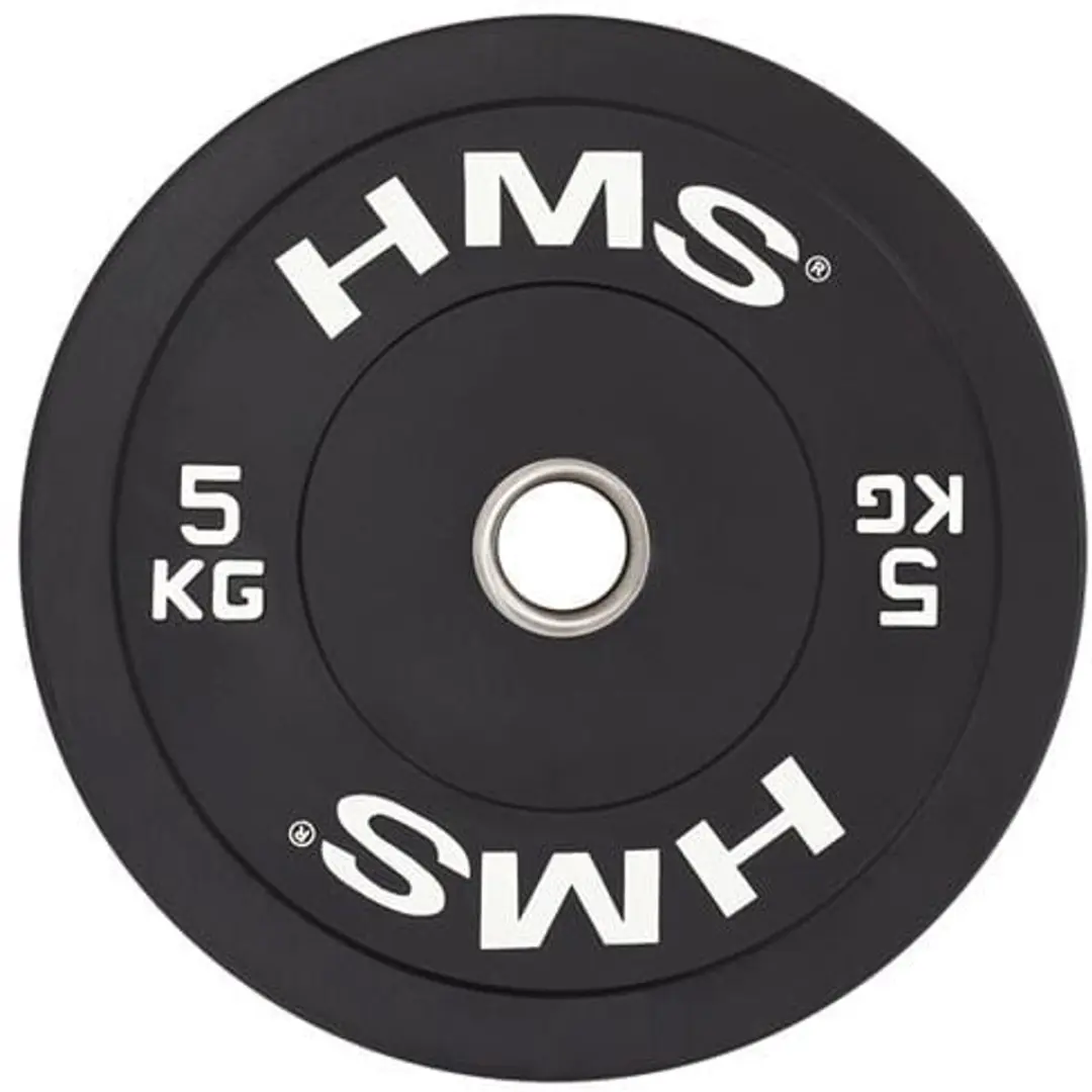 HMS Olympische Halterschijf 15 kg - Zwart