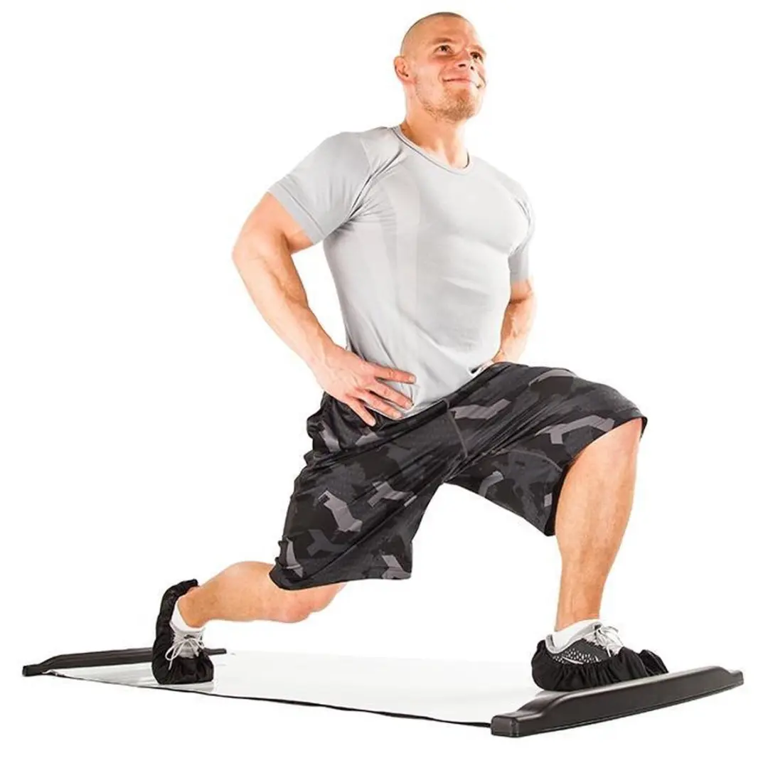 Gymstick PowerSlider Pro Mini Schaatsbaan 230cm - Zwart
