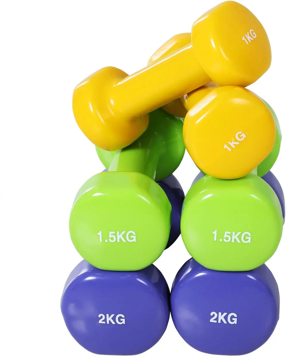 Homcom Hantelset A91-077 - 8-delig - In koffer