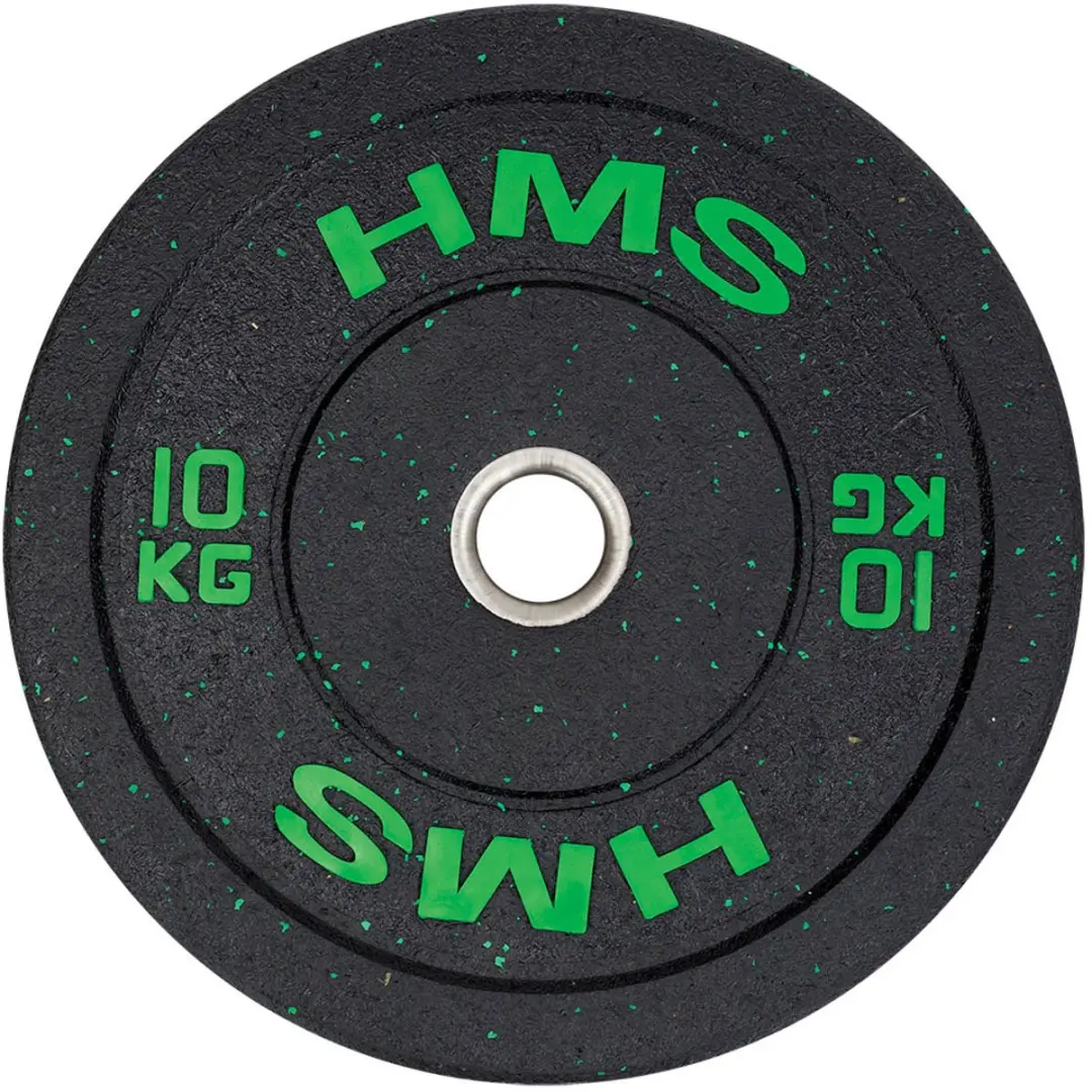 HMS Bumper Plate Olympische Halterschijf 10kg