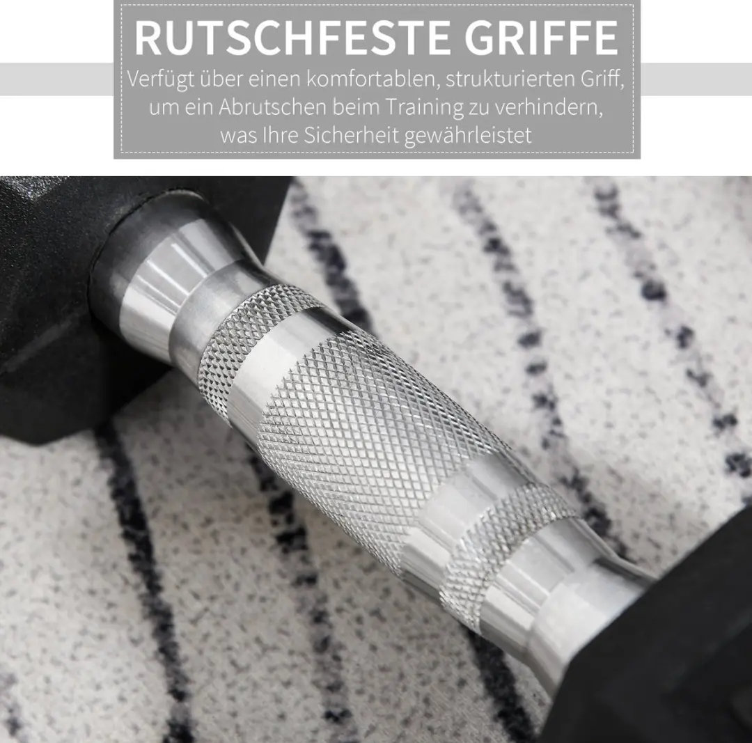 Homcom Set van 2 Halters - Zwart/Zilver