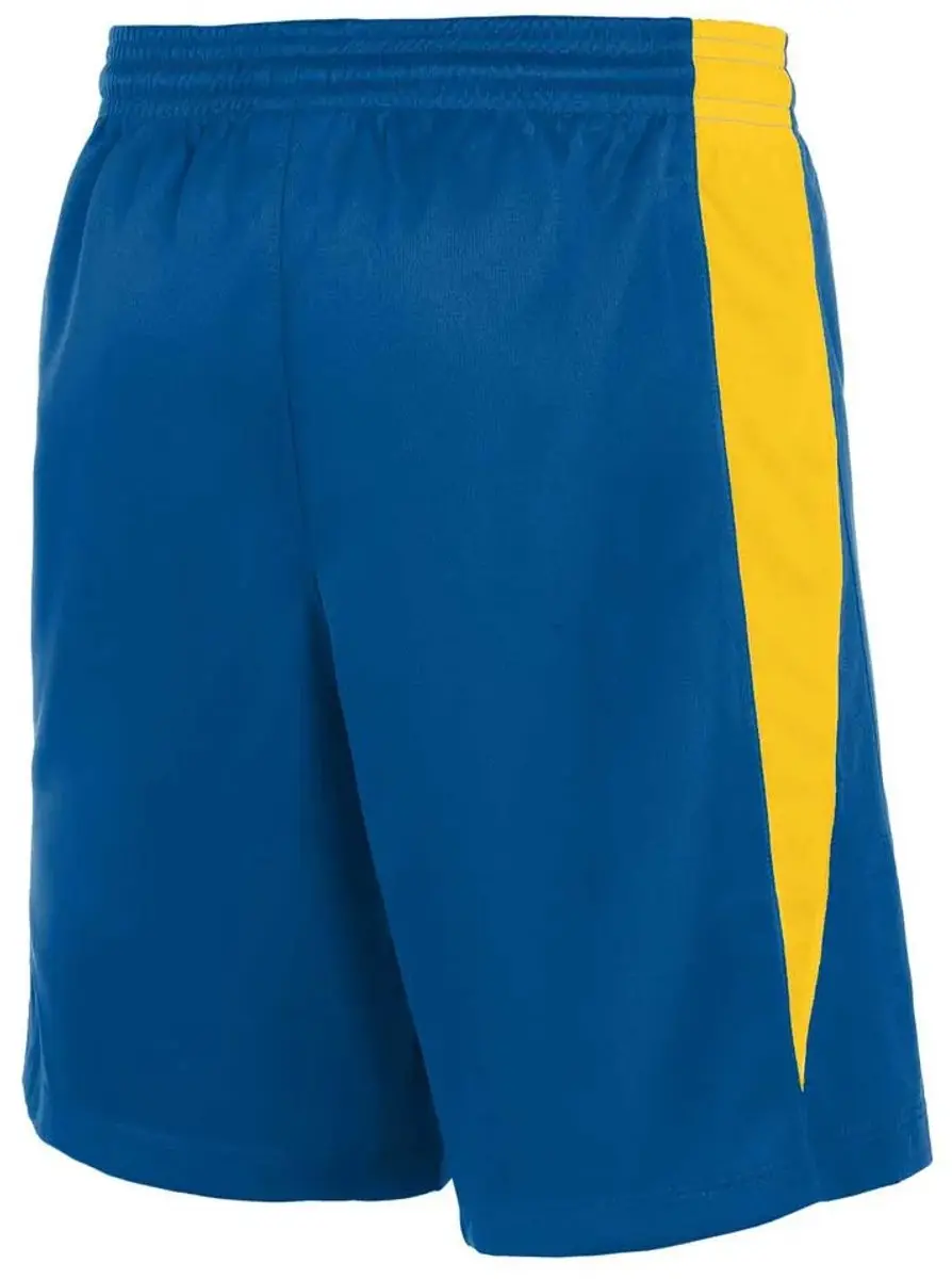 Nike Team Stock Korte Broek - 152/164cm - Blauw/Geel
