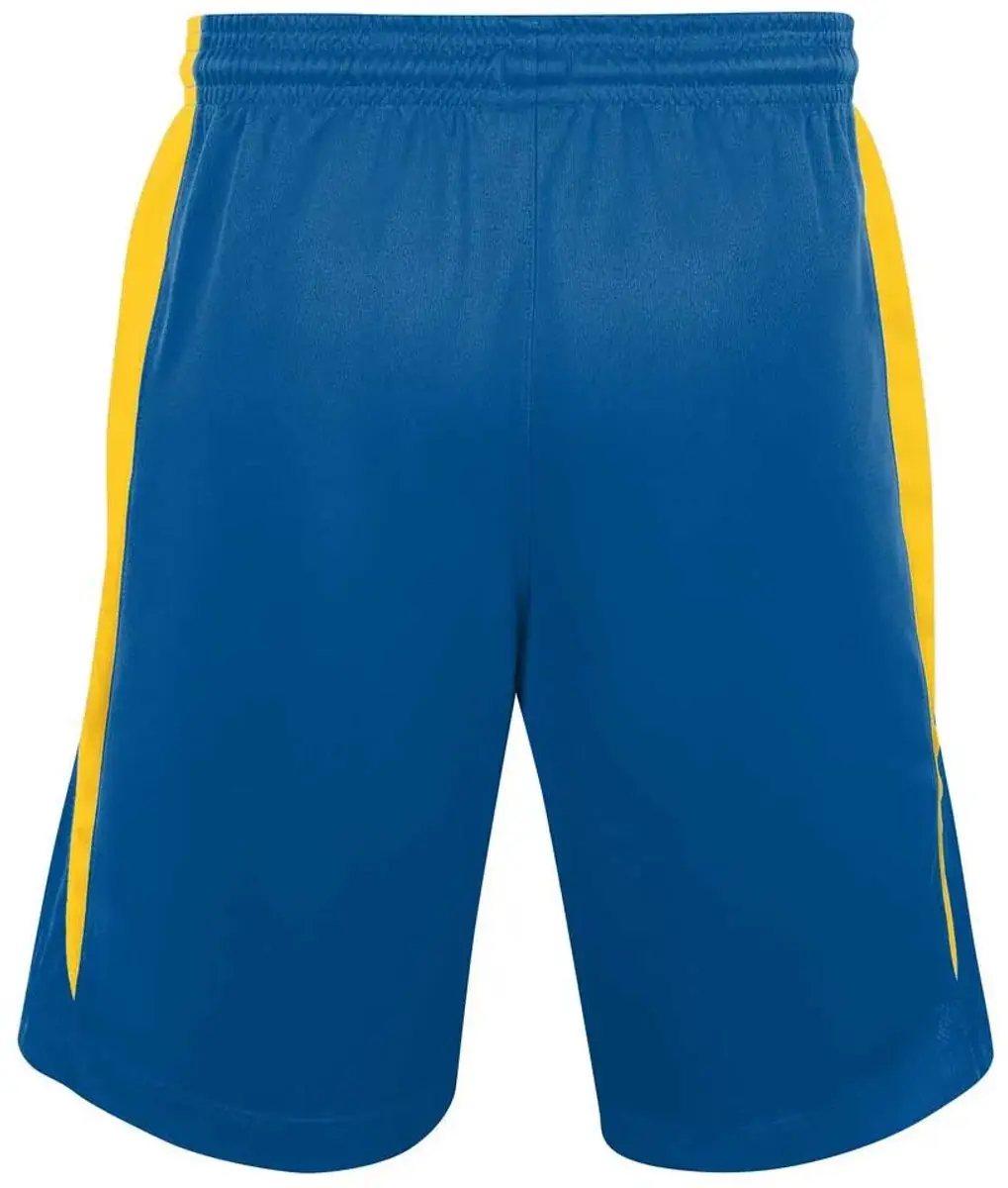 Nike Team Stock Korte Broek - 152/164cm - Blauw/Geel