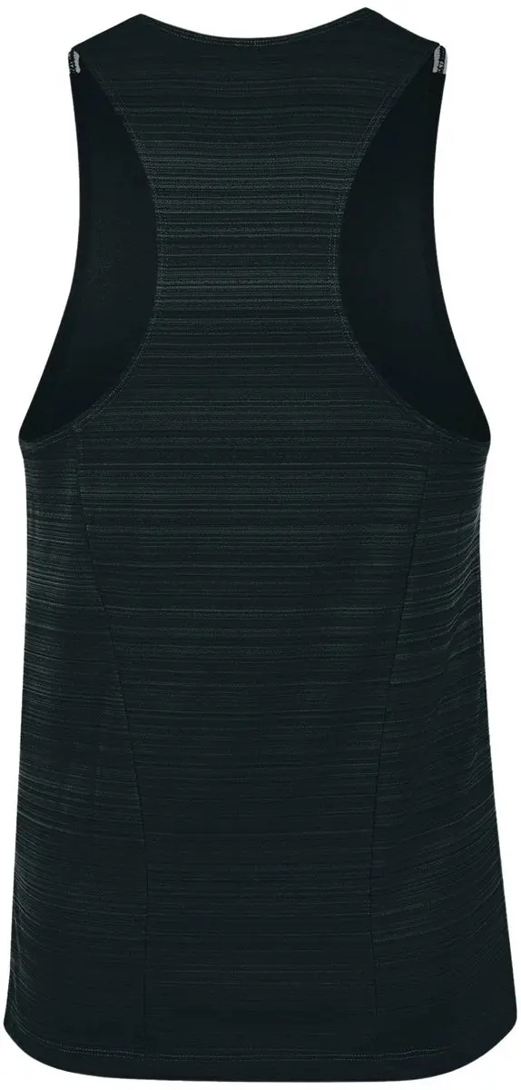 Nike Dry Miler Tanktop Heren S - Zwart